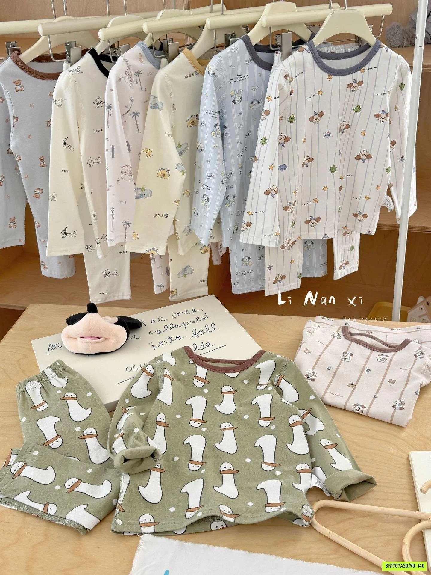 BỘ NỈ GIỮ NHIỆT LINANXI 8 MẪU