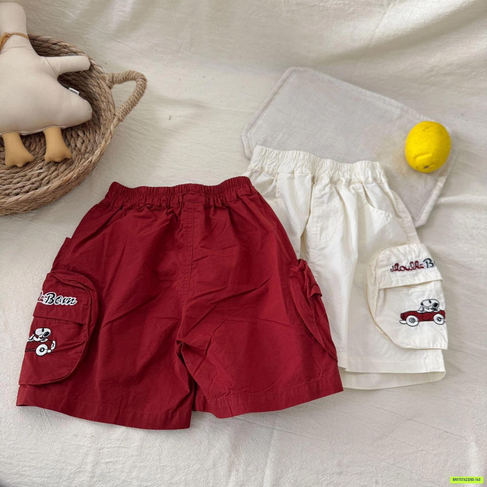 SHORT TÚI HỘP SNOOPY