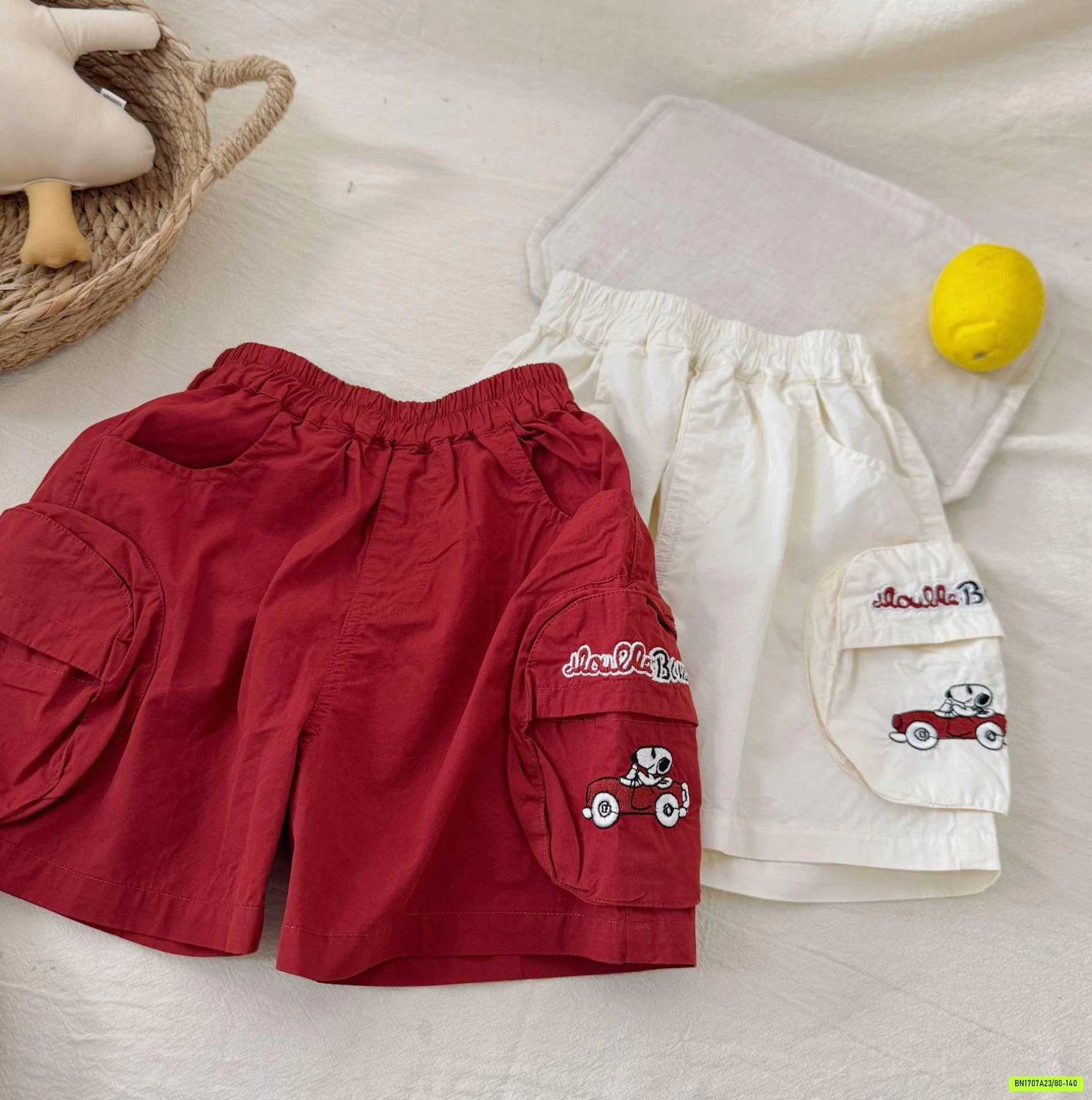 SHORT TÚI HỘP SNOOPY