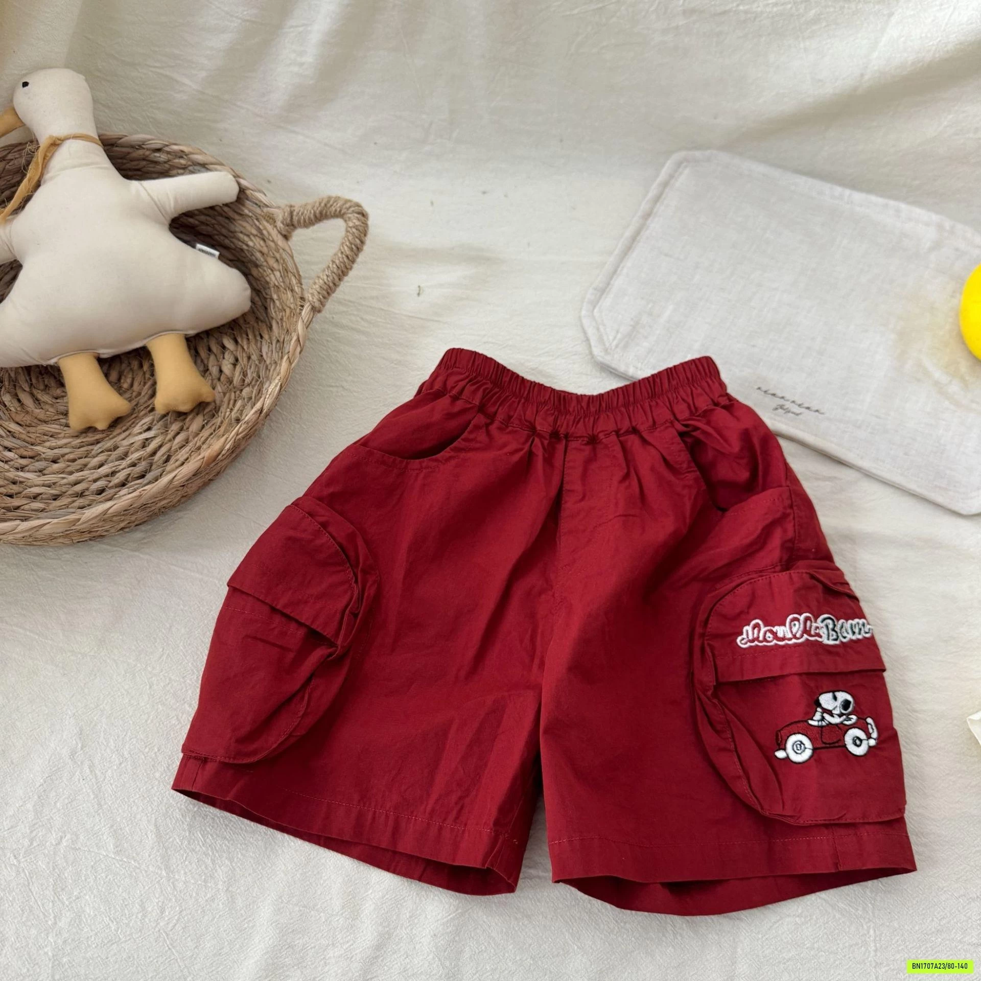 SHORT TÚI HỘP SNOOPY