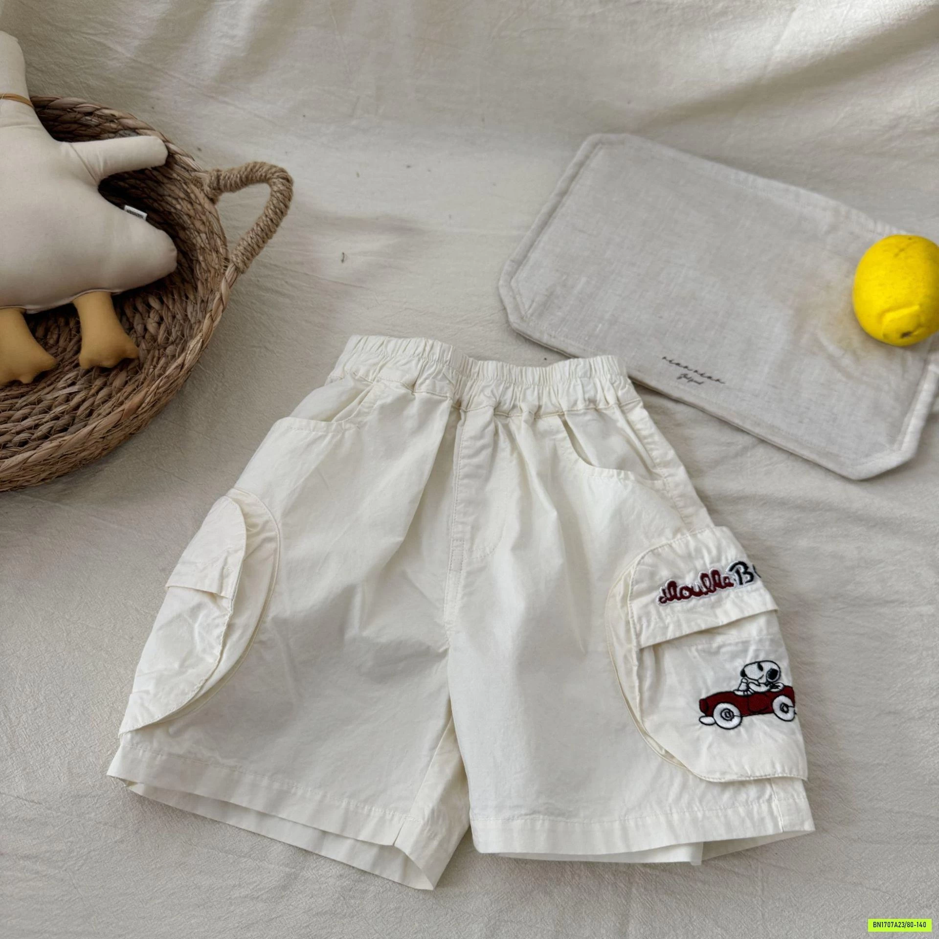 SHORT TÚI HỘP SNOOPY