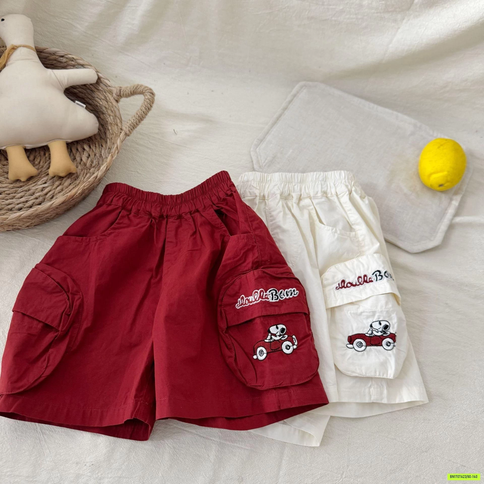 SHORT TÚI HỘP SNOOPY