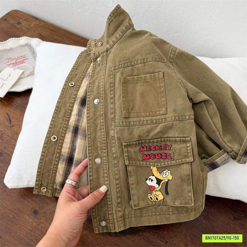 KHOÁC JEANS MICKEY MMY