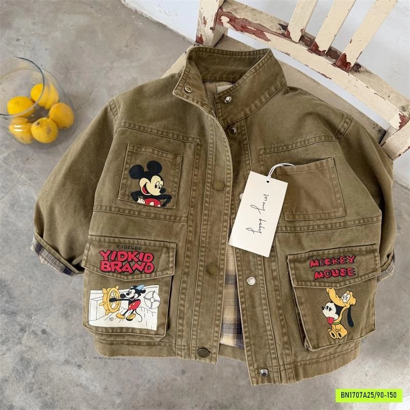 KHOÁC JEANS MICKEY MMY
