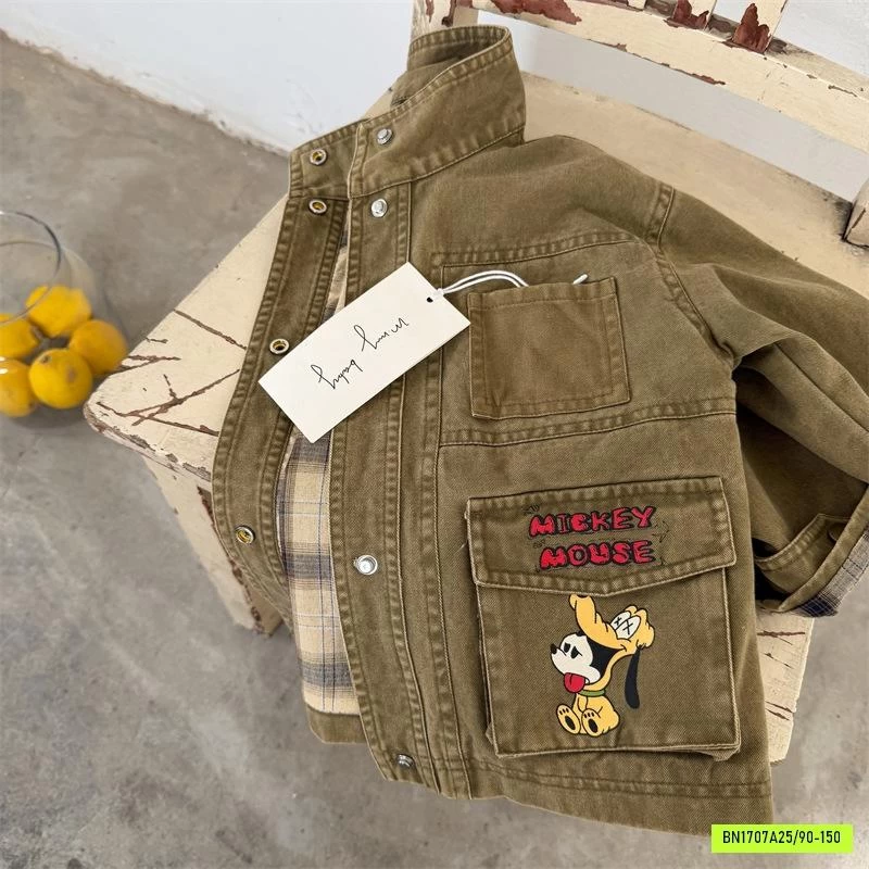 KHOÁC JEANS MICKEY MMY