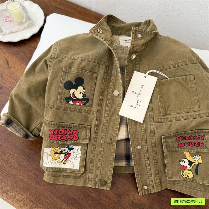 KHOÁC JEANS MICKEY MMY