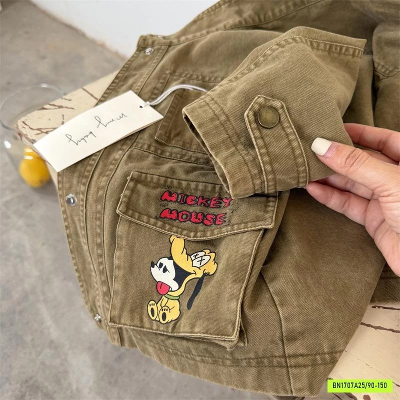 KHOÁC JEANS MICKEY MMY
