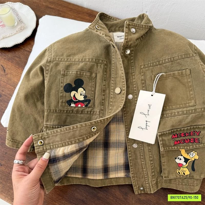 KHOÁC JEANS MICKEY MMY