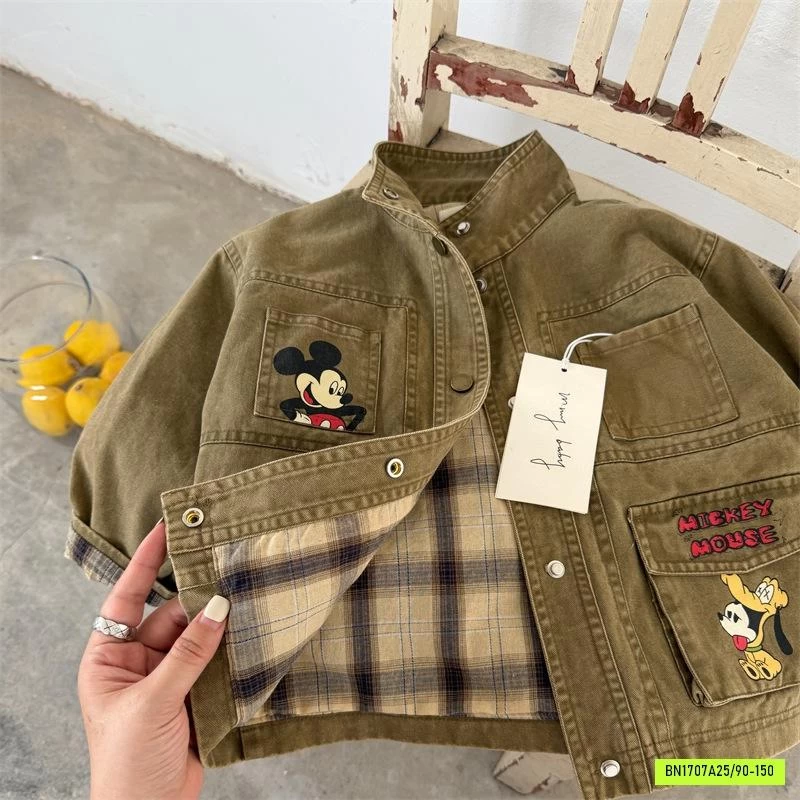KHOÁC JEANS MICKEY MMY