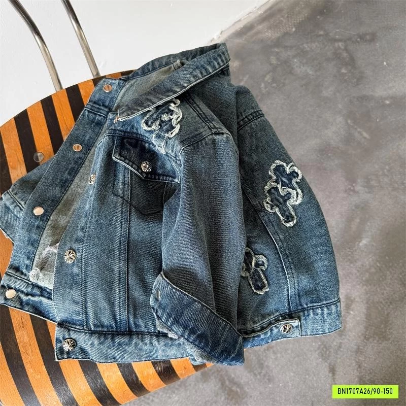 KHOÁC DENIM THÊU MMY