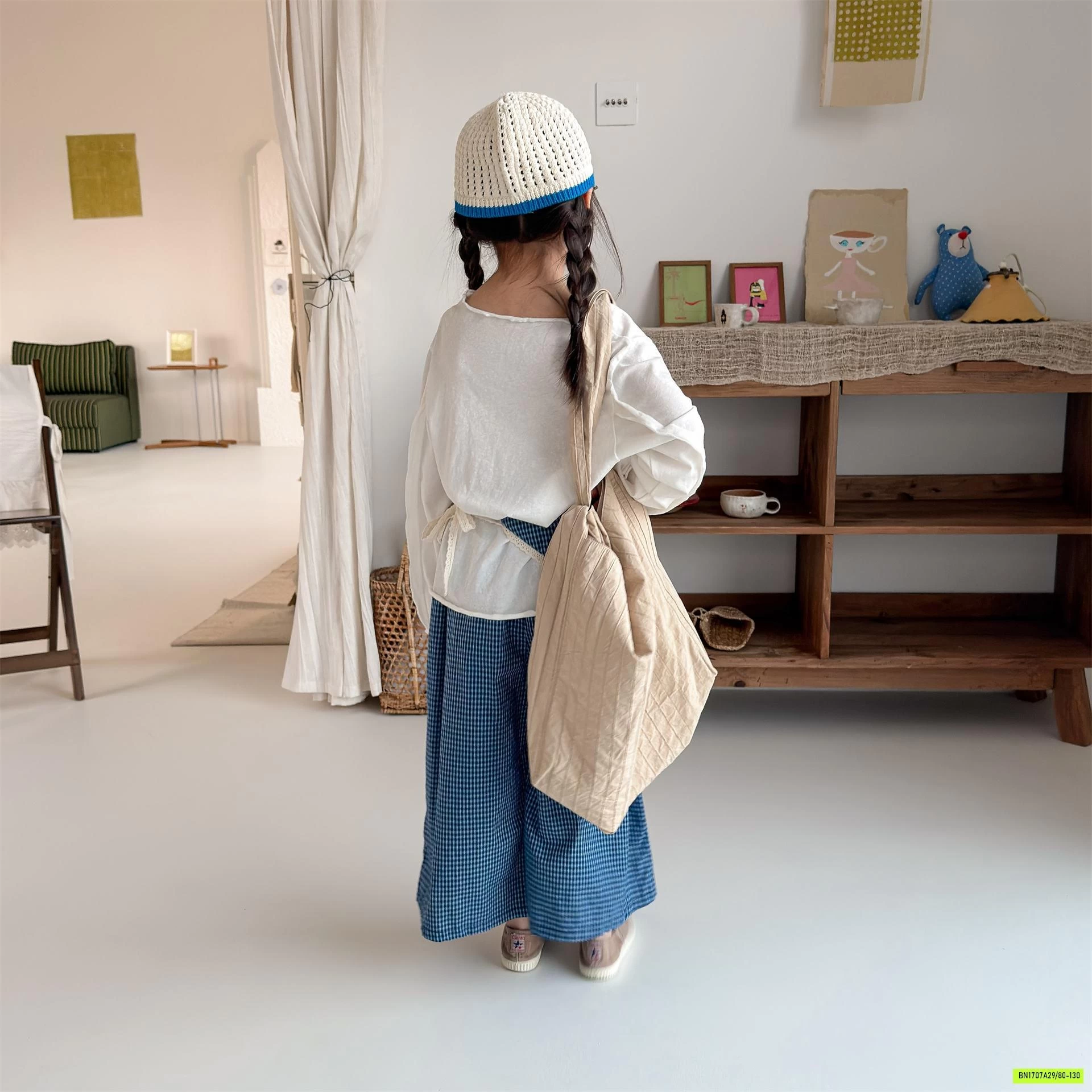QUẦN SUÔNG LỠ KÈM KHĂN ADBABY