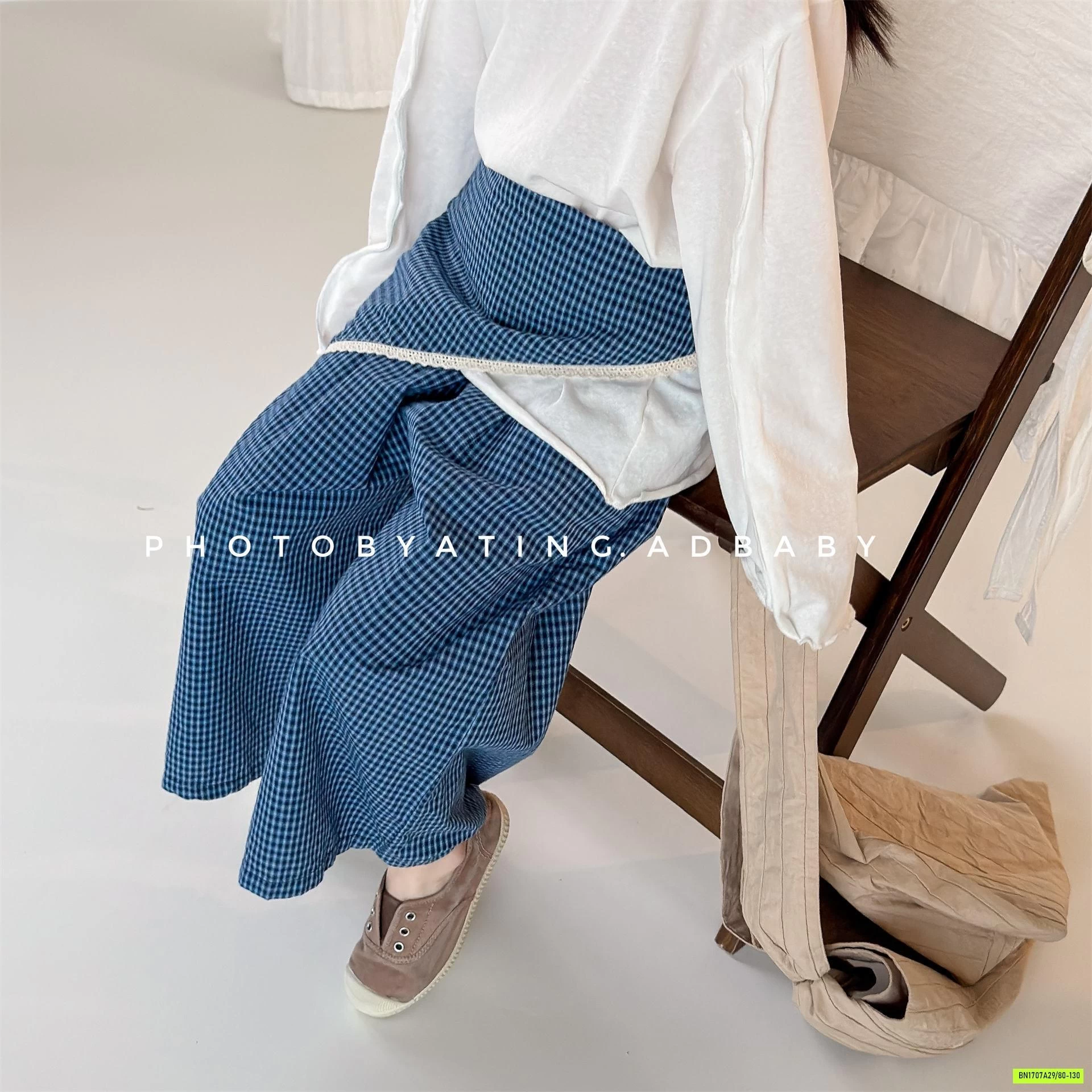 QUẦN SUÔNG LỠ KÈM KHĂN ADBABY