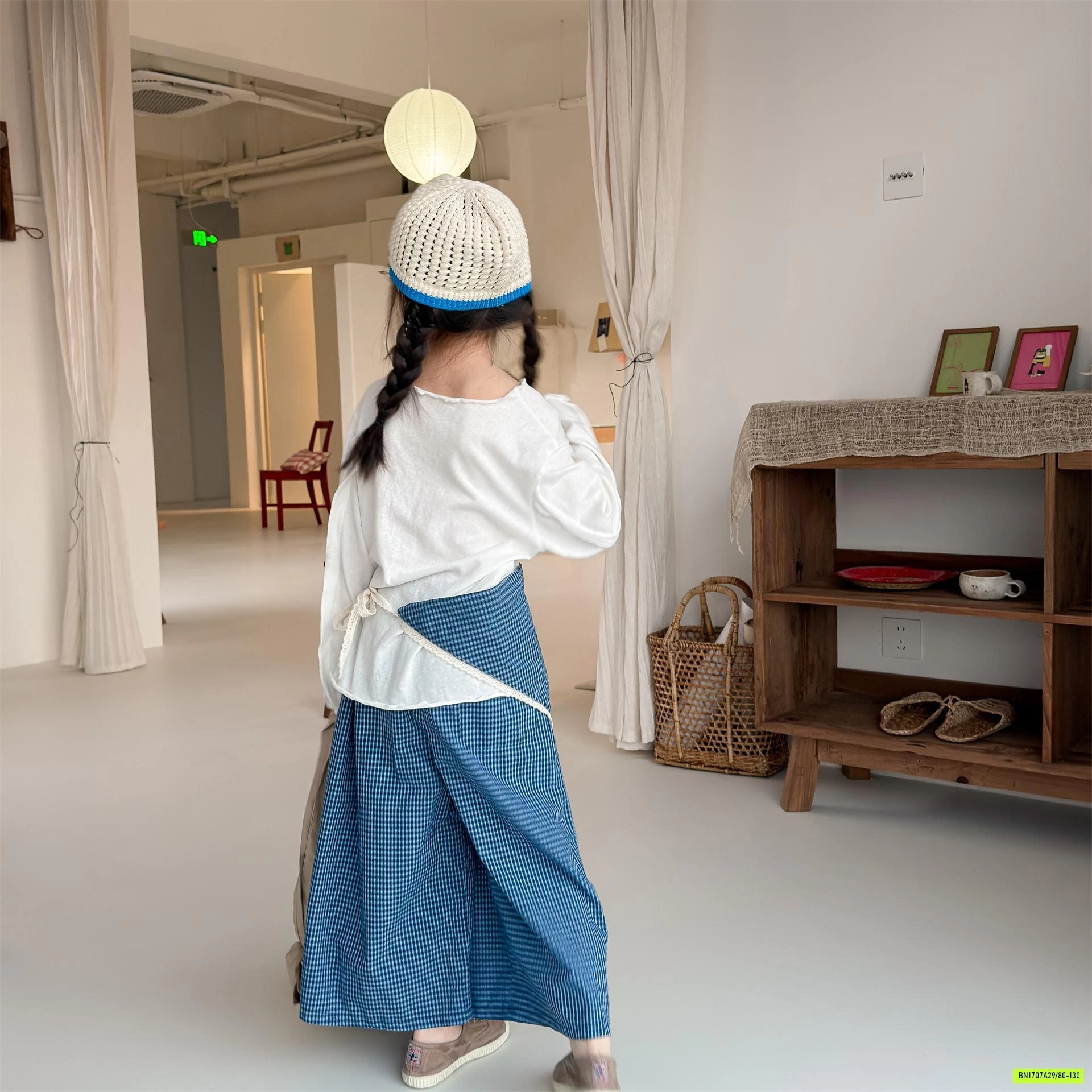 QUẦN SUÔNG LỠ KÈM KHĂN ADBABY