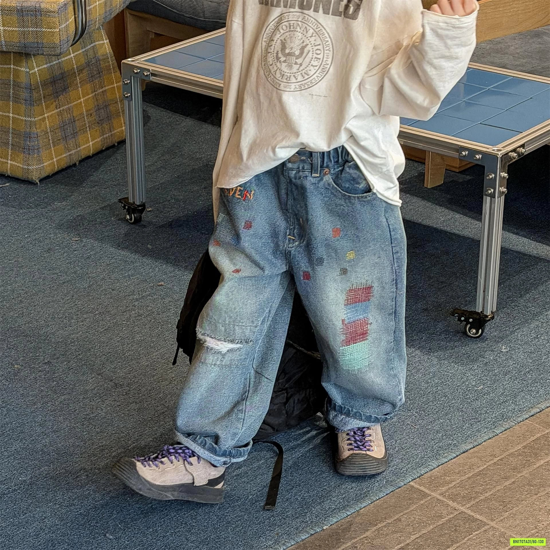 JEANS VẢY SƠN ADBABY