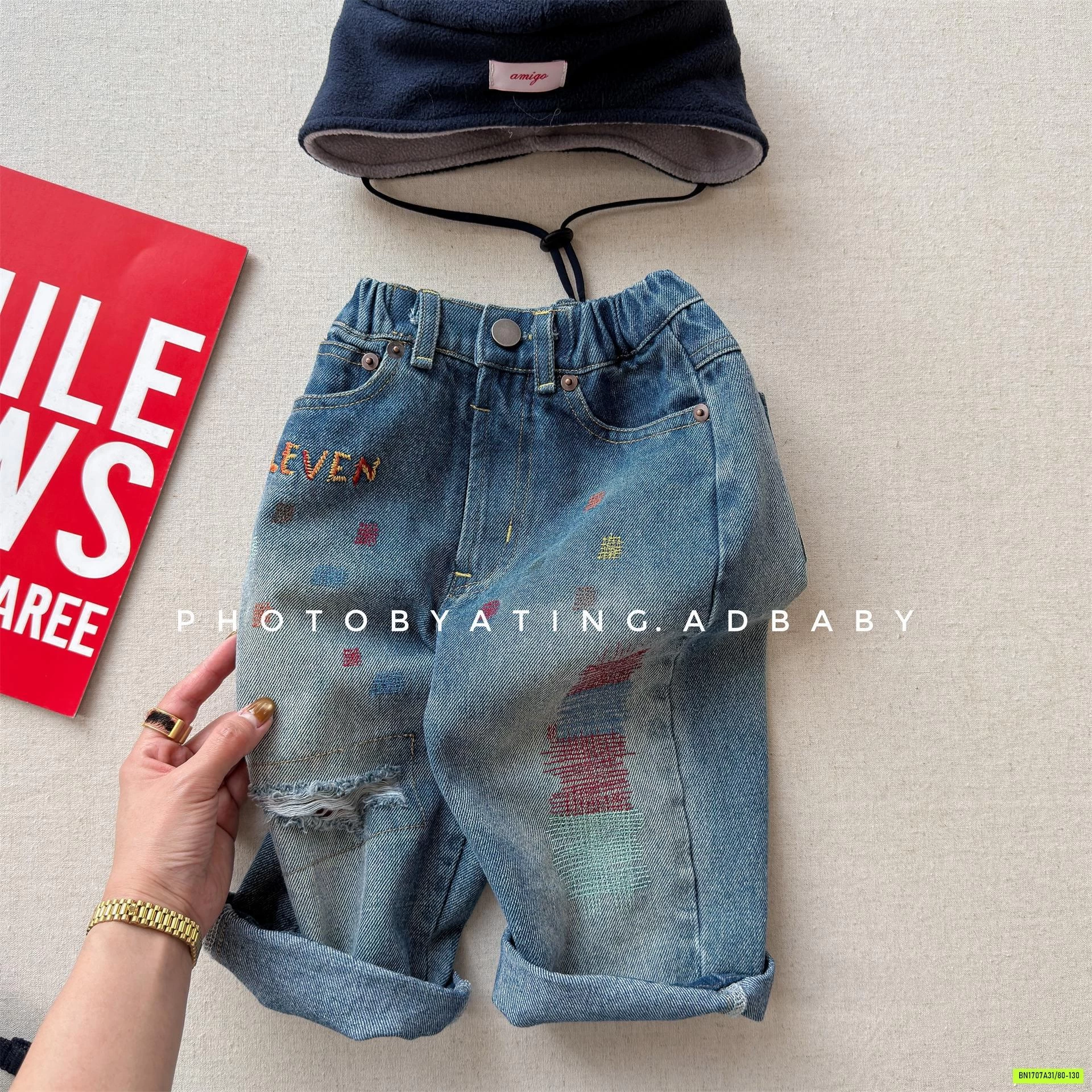 JEANS VẢY SƠN ADBABY