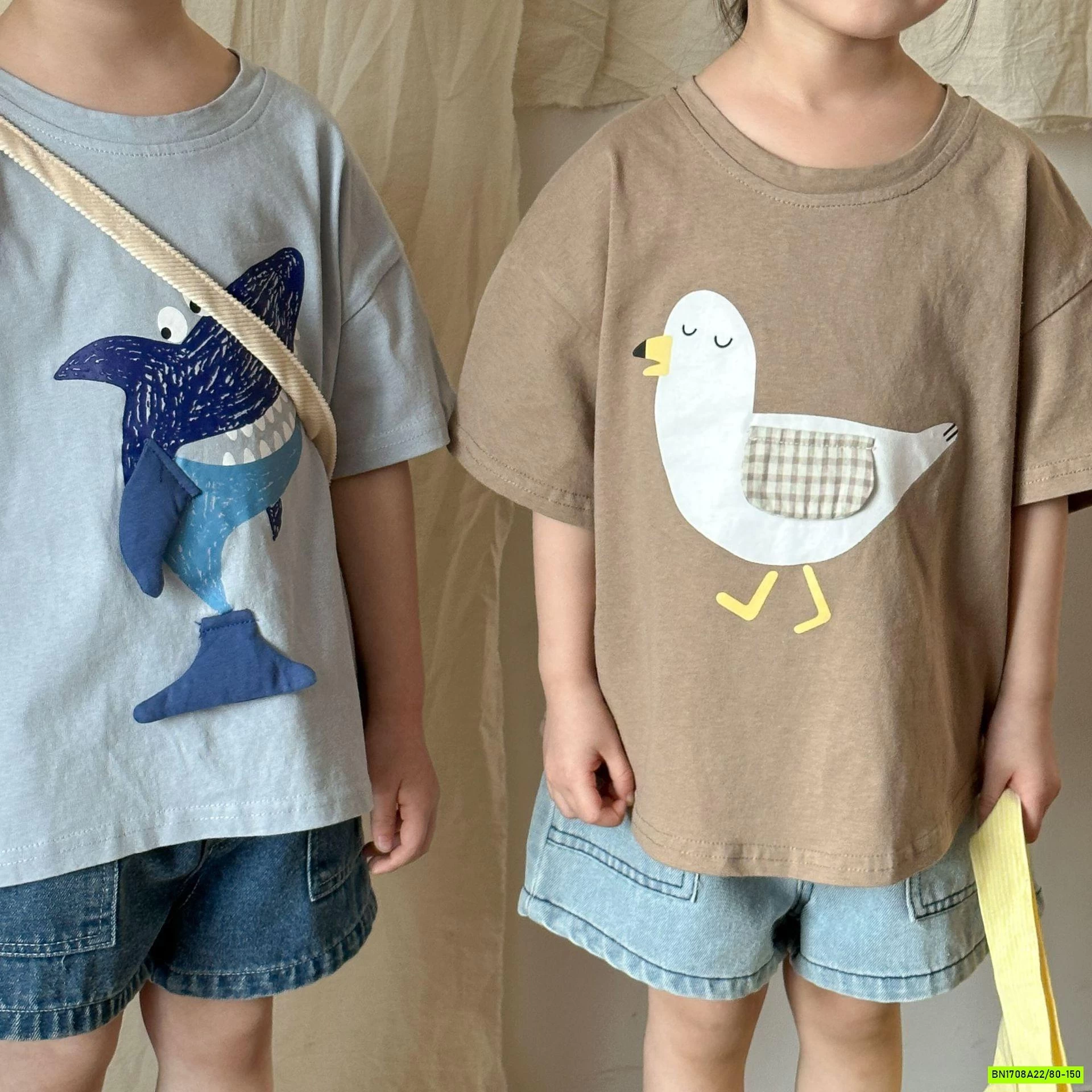 ÁO THUN IN HÌNH DỄ THƯƠNG