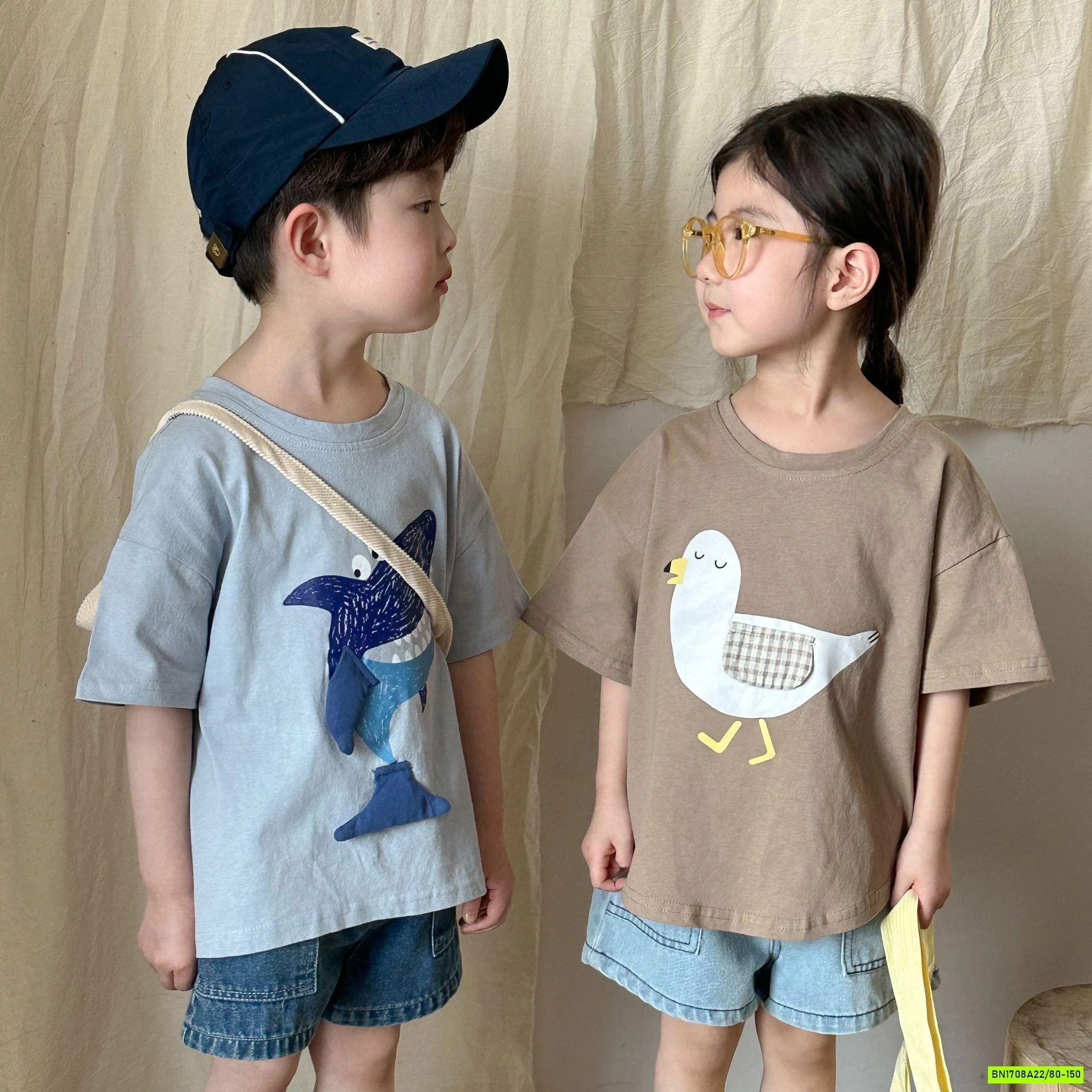 ÁO THUN IN HÌNH DỄ THƯƠNG