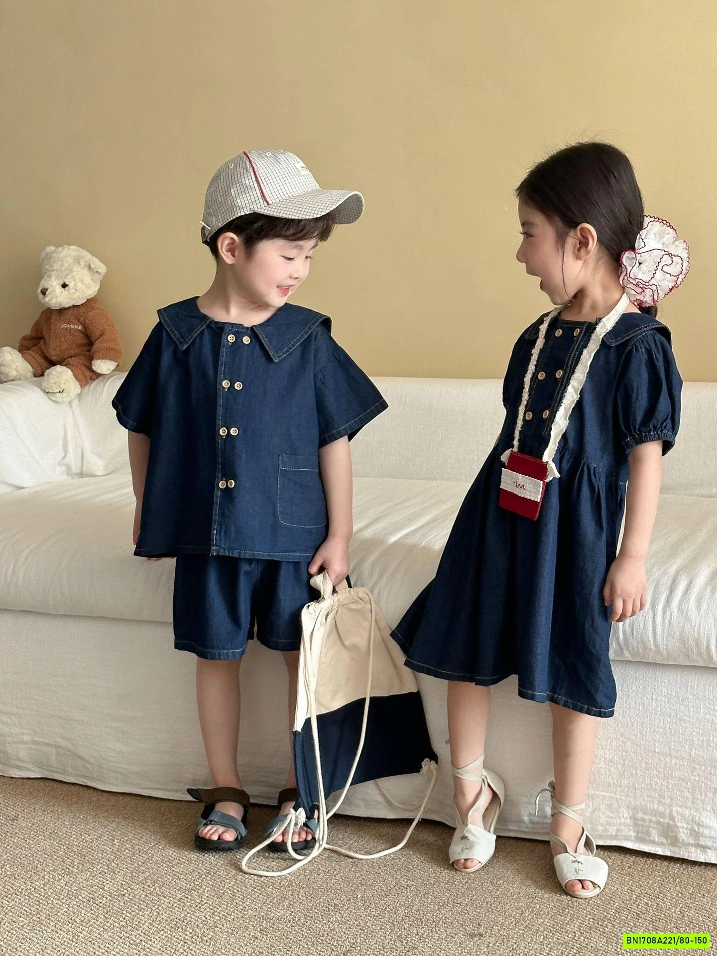 COUPLE DENIM CỔ HẢI QUÂN
