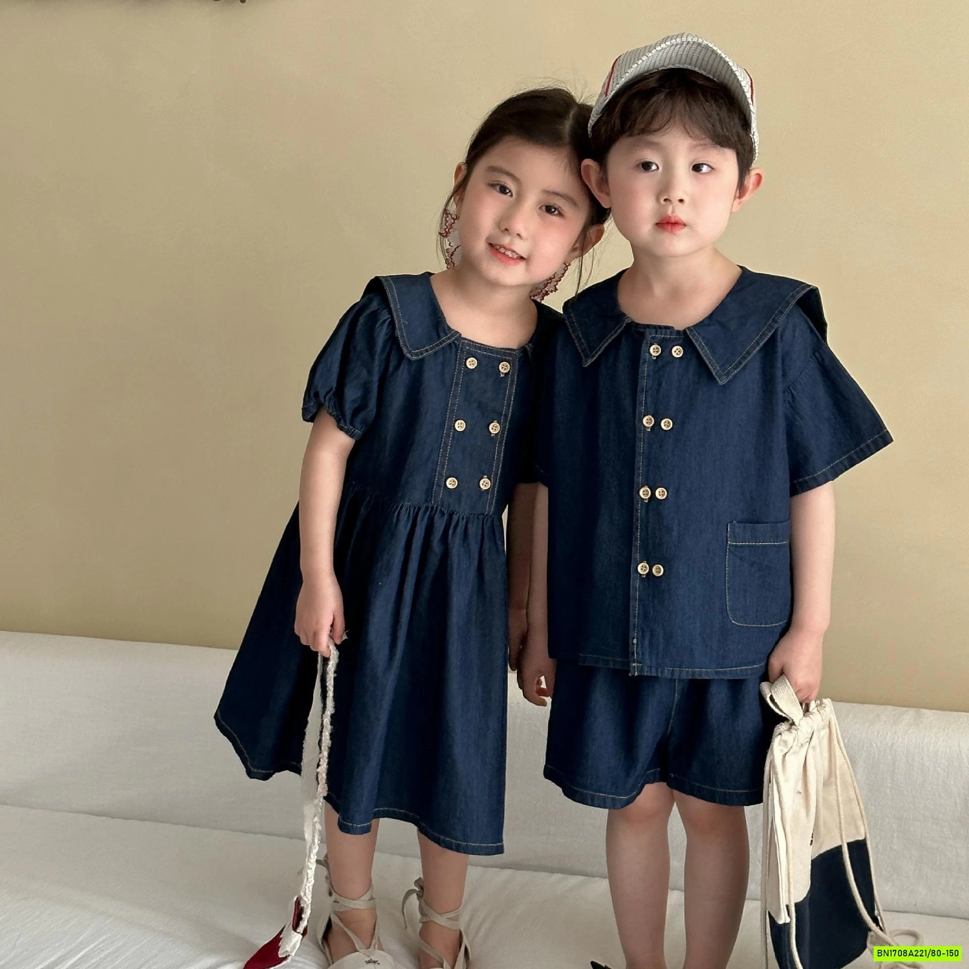 COUPLE DENIM CỔ HẢI QUÂN
