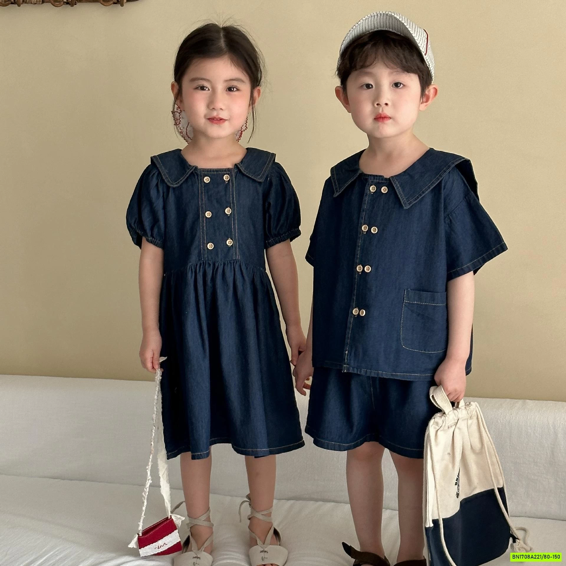 COUPLE DENIM CỔ HẢI QUÂN