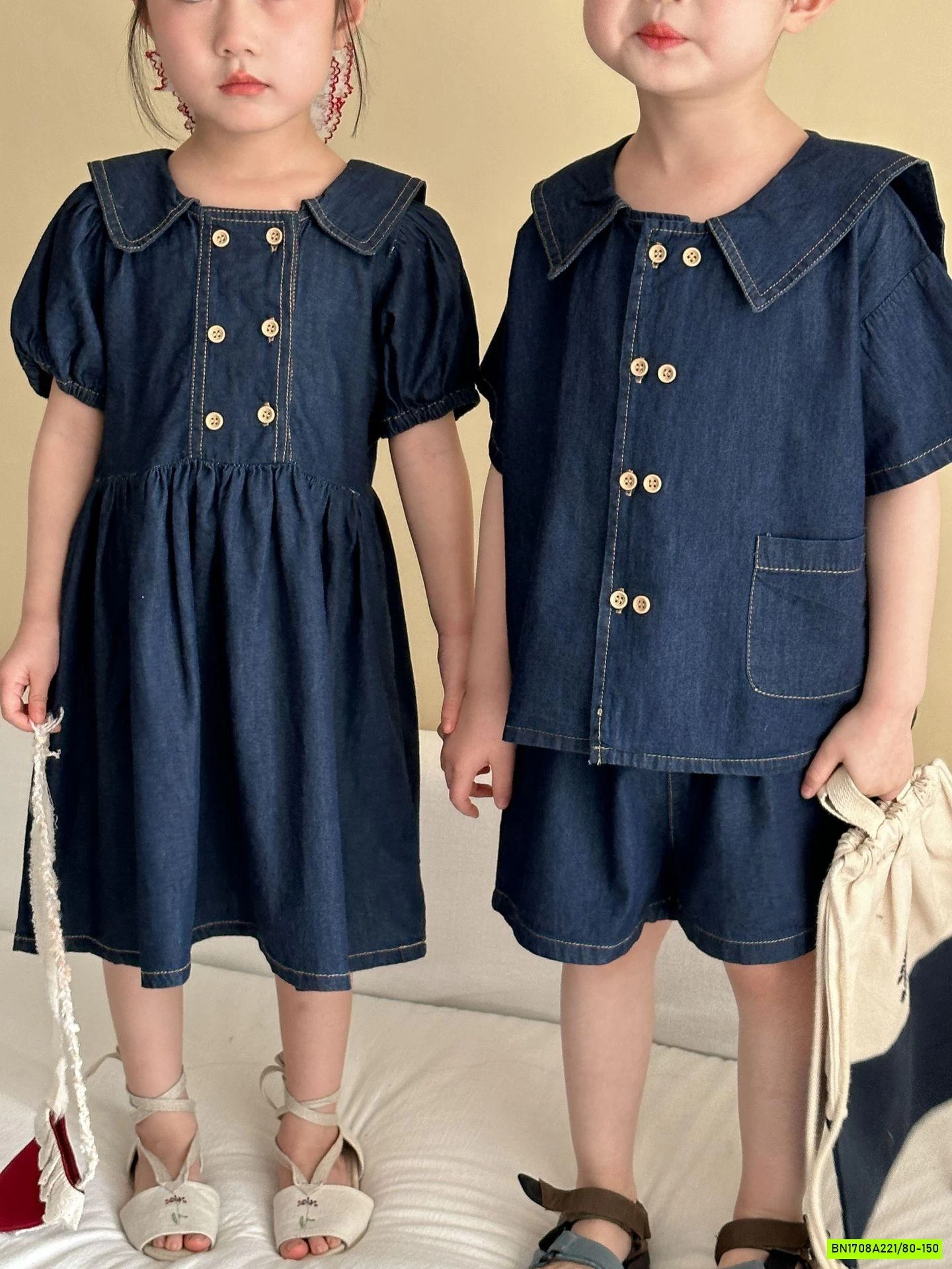COUPLE DENIM CỔ HẢI QUÂN