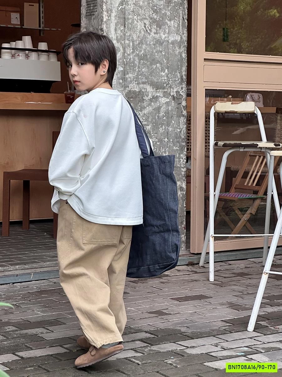 ÁO THUN TRƠN CỔ TRÒN BASIC 25F148 AMBB