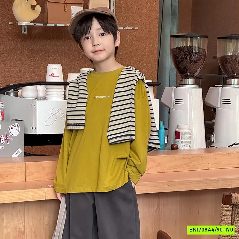 ÁO THUN TRƠN MÀU CỔ TRÒN 25F122 AMBB