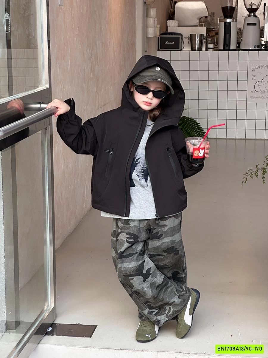 KHOÁC GIÓ LIỀN MŨ 25F022 AMBB