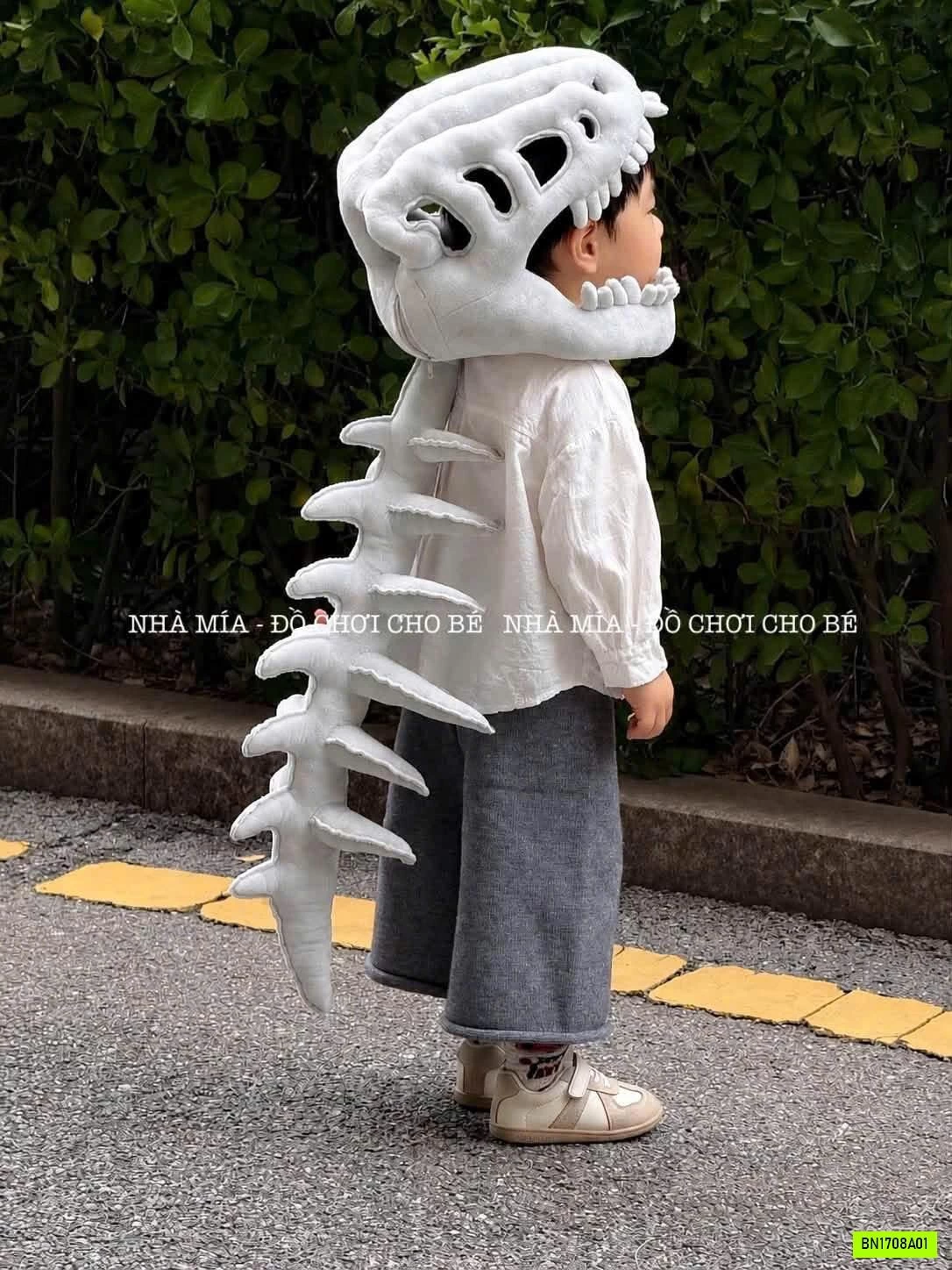 COSPLAY MŨ XƯƠNG KHỦNG LONG