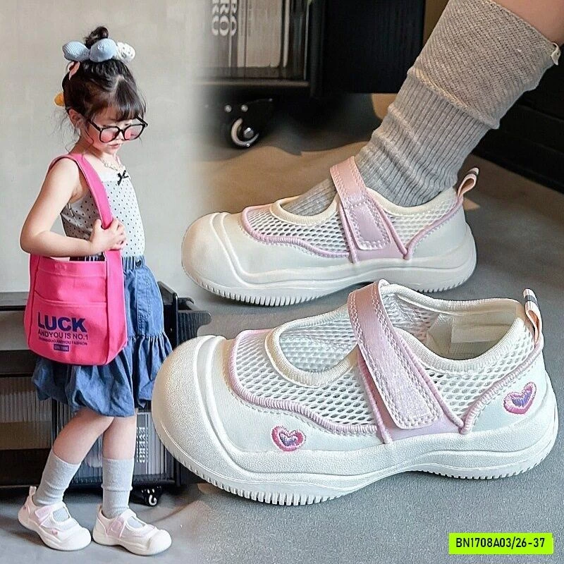 GIÀY LƯỜI THÔNG HƠI BÉ GÁI