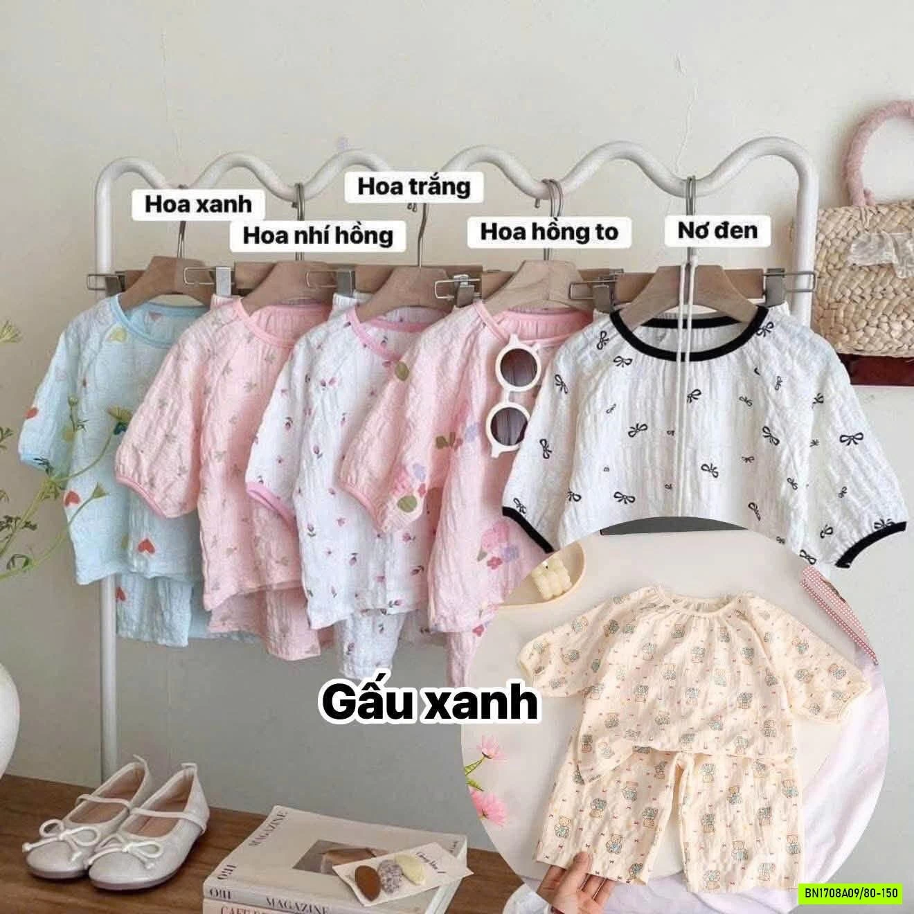 BỘ ĐŨI XỐP HỌA TIẾT