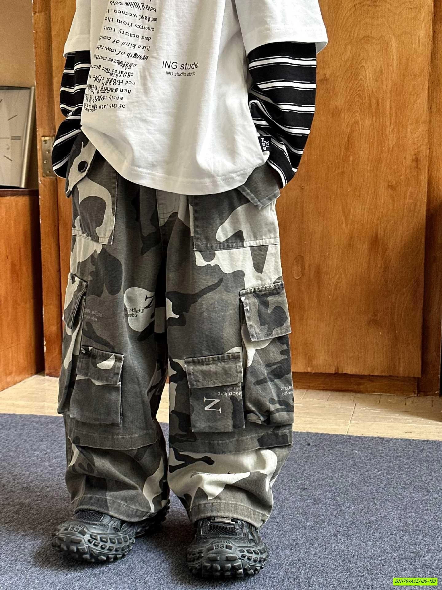 ÁO CHỮ GIẢ 2 LỚP MIX QUẦN RẰN RI