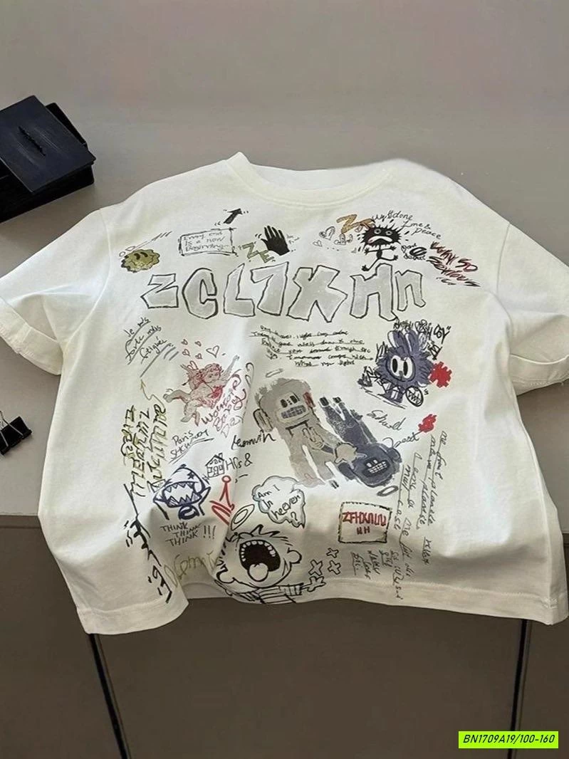 ÁO THUN IN HÌNH NGỘ NGHĨNH