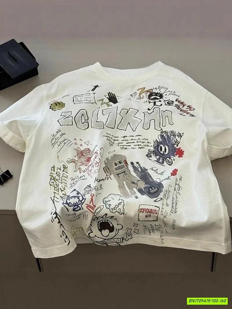 ÁO THUN IN HÌNH NGỘ NGHĨNH