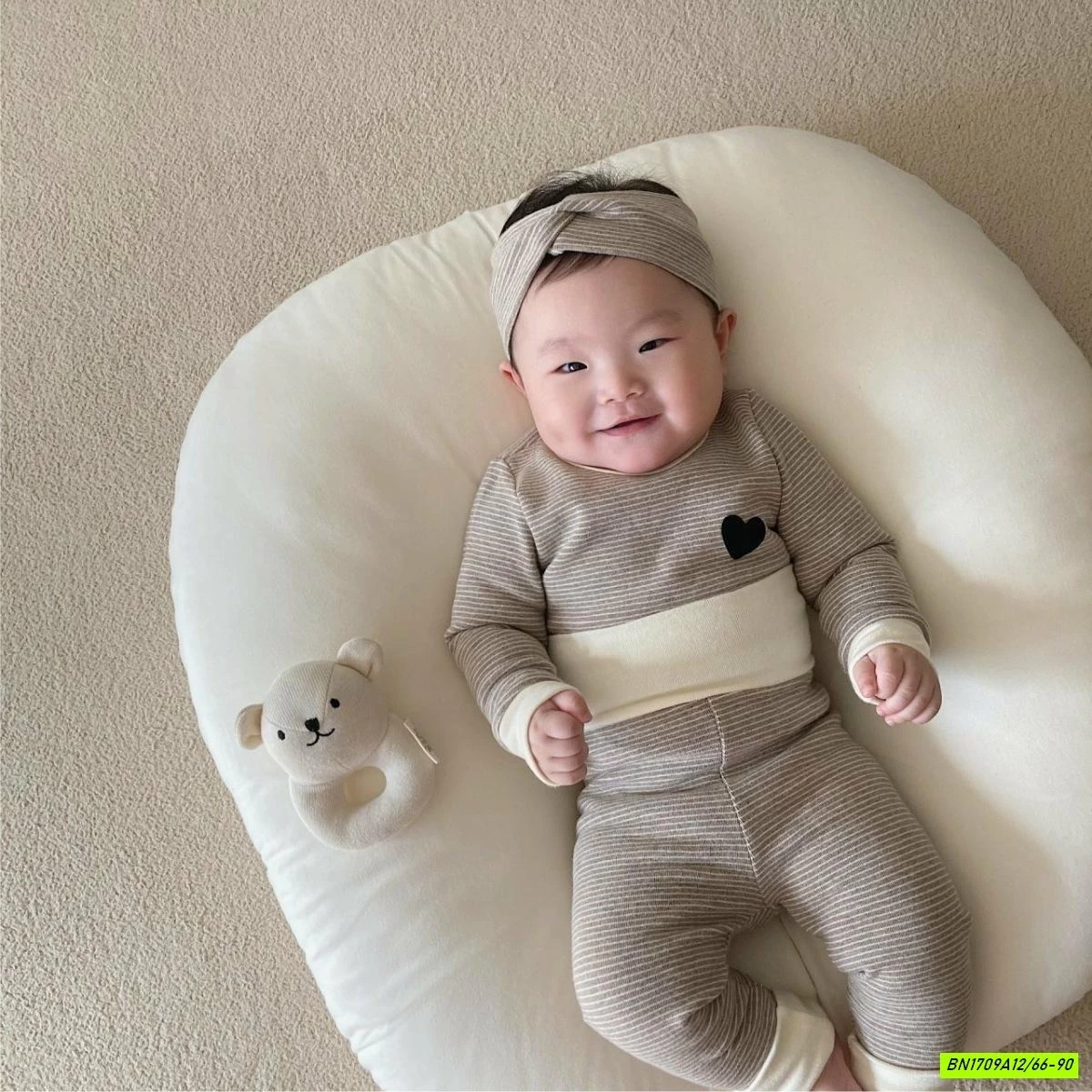 SÉT NỈ CẠP CAO KÈM BĂNG ĐÔ