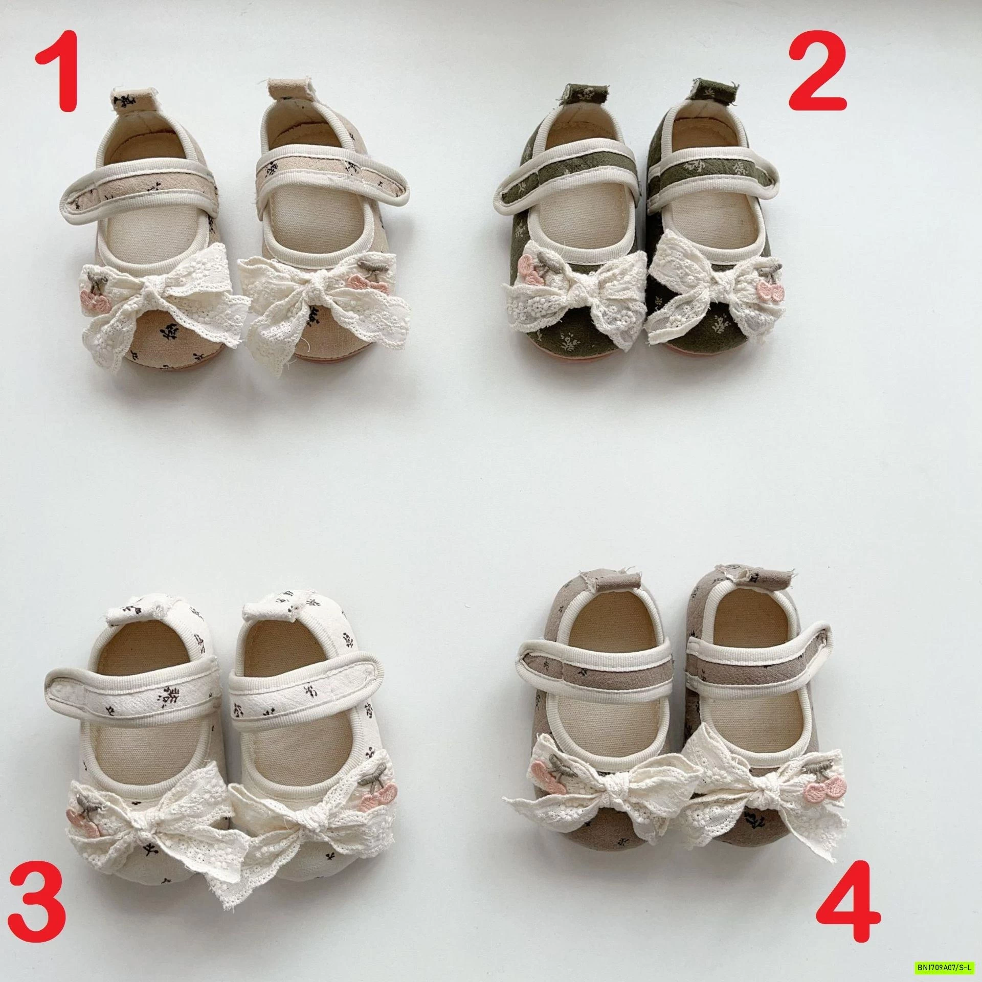 BST GIÀY TẬP ĐI BÚP BÊ CHO BÉ