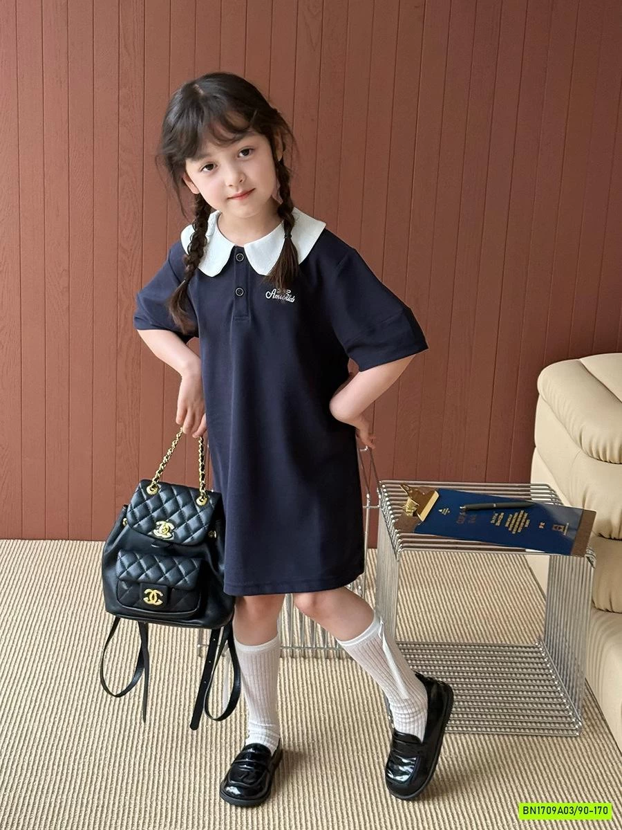 ĐẦM SUÔNG CỔ SEN 25C221 AMBB