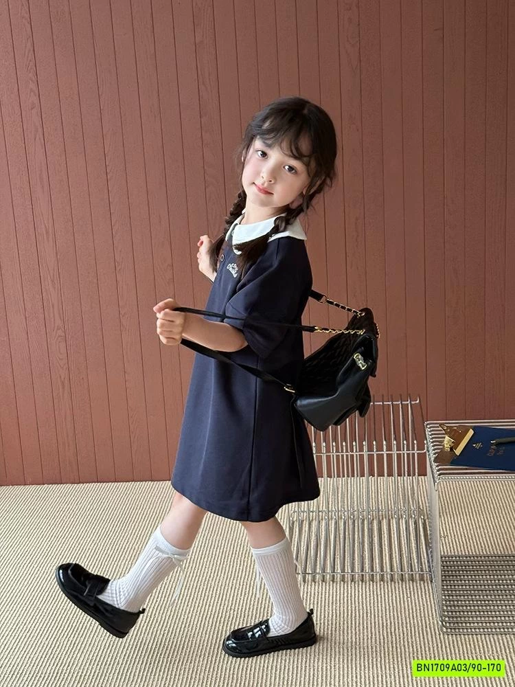 ĐẦM SUÔNG CỔ SEN 25C221 AMBB