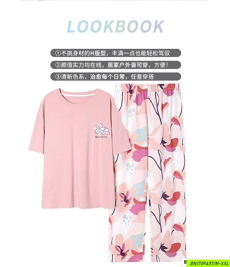BỘ COTTON NỮ MẶC NHÀ CC