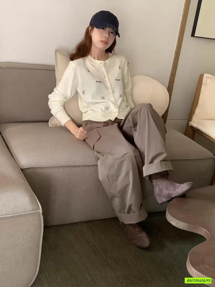 CARDIGAN THÊU KOREA