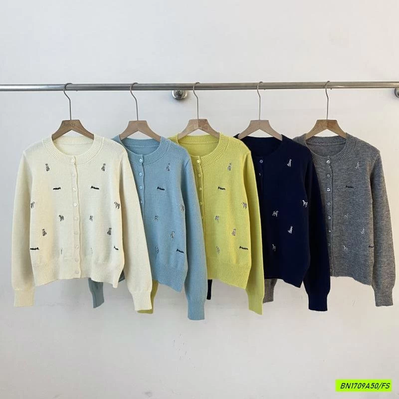 CARDIGAN THÊU KOREA