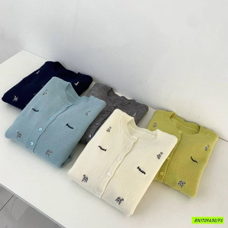CARDIGAN THÊU KOREA