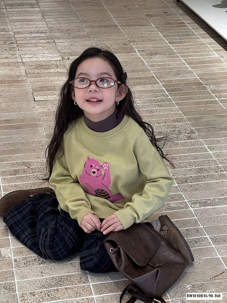 ÁO LEN DỆT KIM ĐỘNG VẬT AMBB 25G172