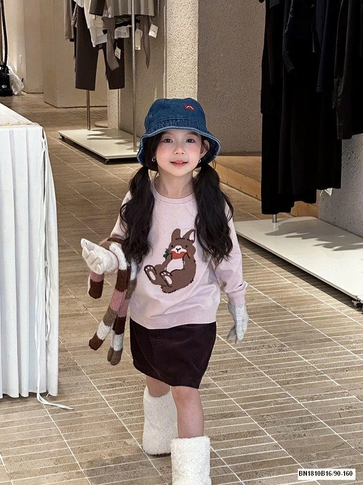 ÁO LEN DỆT KIM ĐỘNG VẬT AMBB 25G172