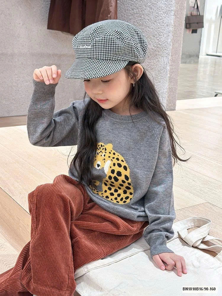 ÁO LEN DỆT KIM ĐỘNG VẬT AMBB 25G172