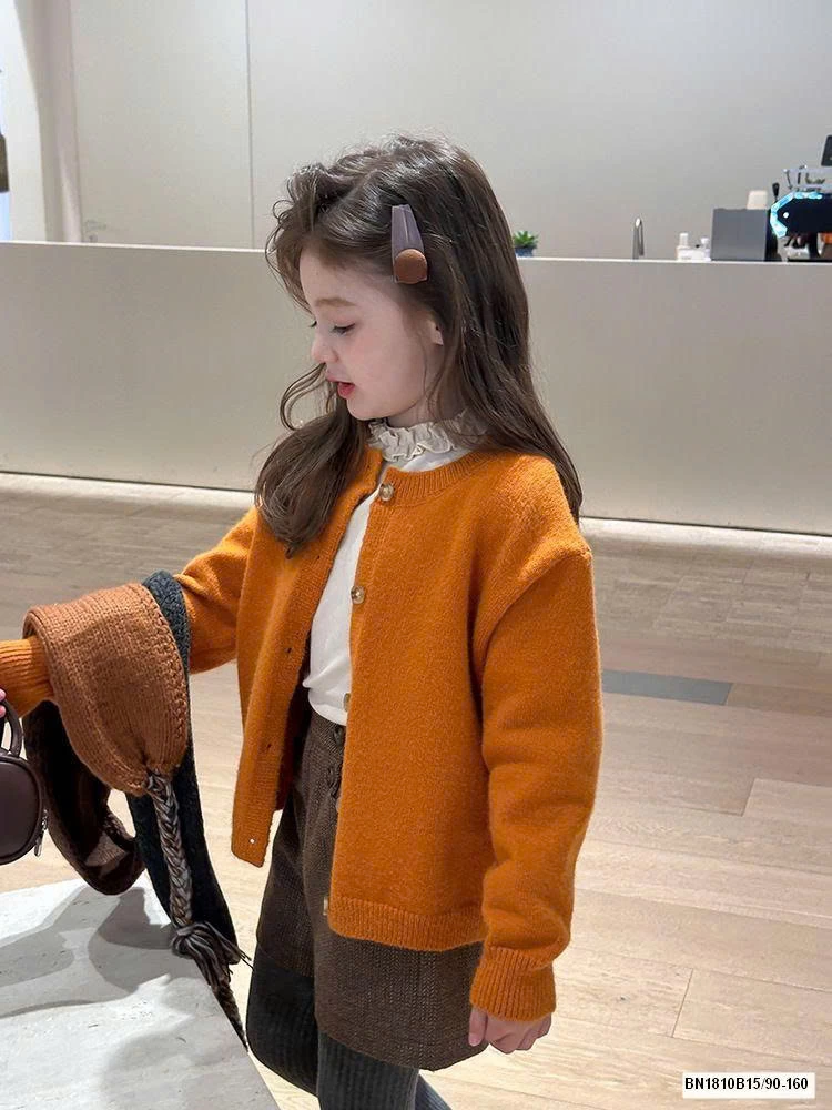 ÁO LEN CAM BÉ GÁI AMBB 25G091