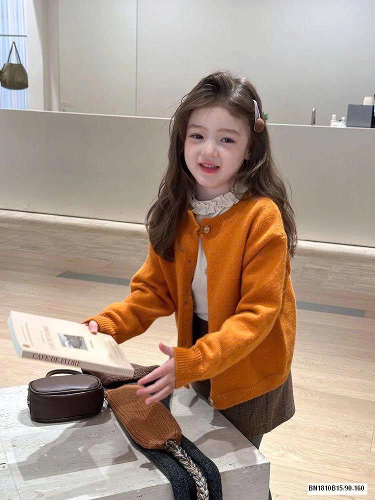 ÁO LEN CAM BÉ GÁI AMBB 25G091