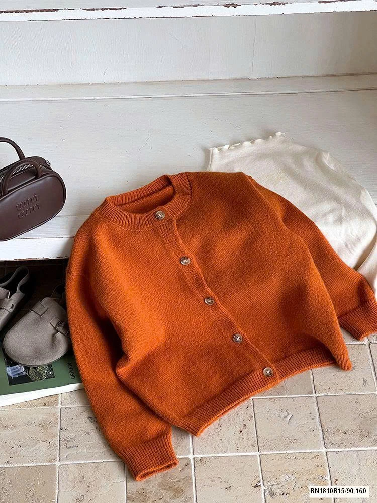 ÁO LEN CAM BÉ GÁI AMBB 25G091