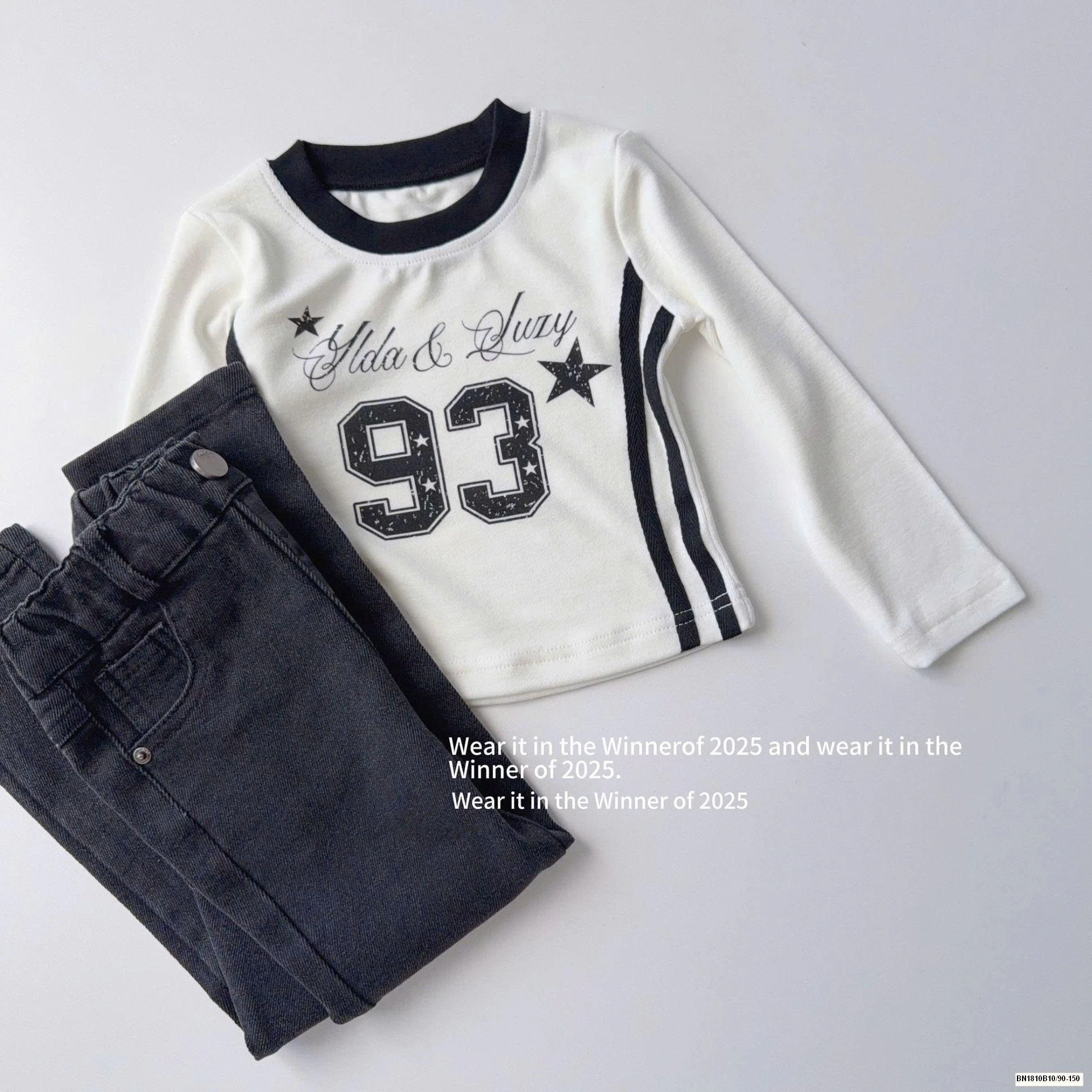 ÁO THUN DÀI TAY ÔM SỐ 93 BÉ GÁI