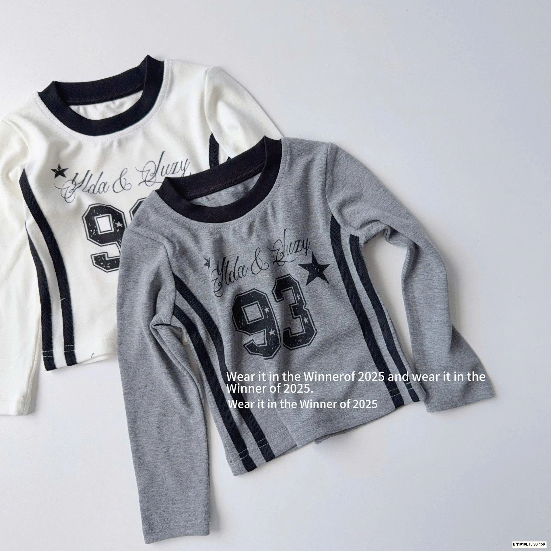 ÁO THUN DÀI TAY ÔM SỐ 93 BÉ GÁI